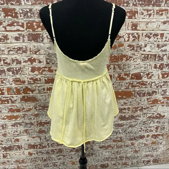 Free People| Old school FP Babydoll tank w/ embroidery - Picture 9 of 10
